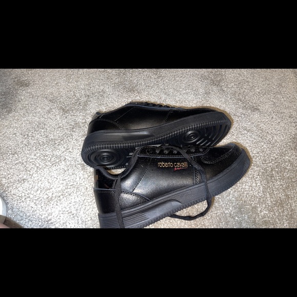 Roberto cavalli black sneakers - Picture 2 of 5